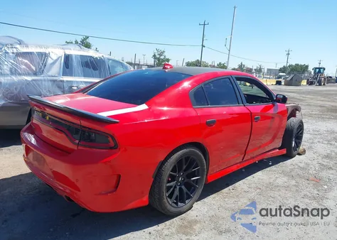 2018 Dodge Charger R/T Scat Pack Rwd из США, поврежденный, VIN 2C3CDXGJ7JH290747